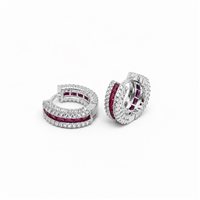 Earrings Woman in Silver OR2844RB